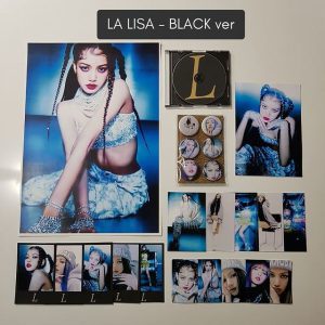 پکیج آلبوم LALISA از لیسا بلک پینک | ورژن BLACK