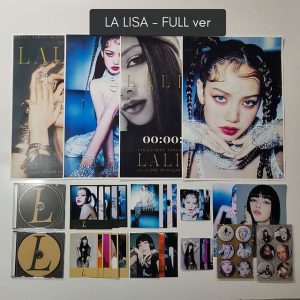 پکیج آلبوم LALISA از لیسا بلک پینک | ورژن کامل