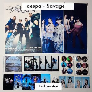 پکیج آلبوم Savage از گروه aespa | ورژن کامل