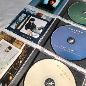 آلبوم Golden جونگکوک مدل جول باکس | ست 3 ورژن